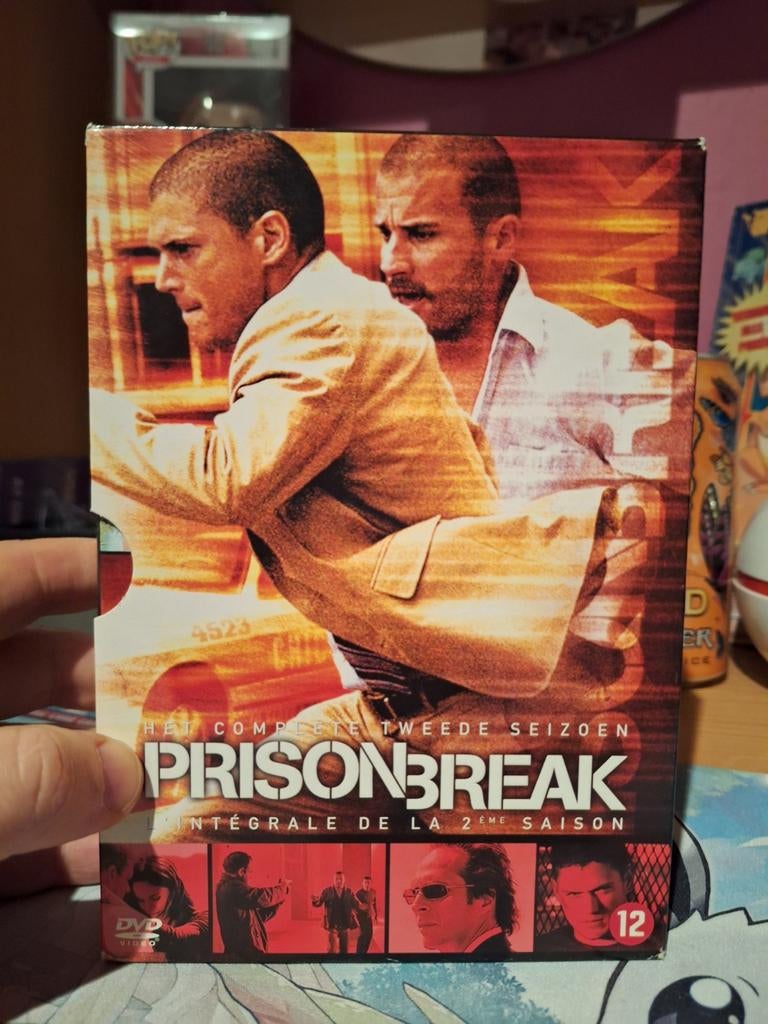 Dvdbox prison break seizoen 2, Cd's en Dvd's, Vanaf 12 jaar, Ophalen of Verzenden, Gebruikt