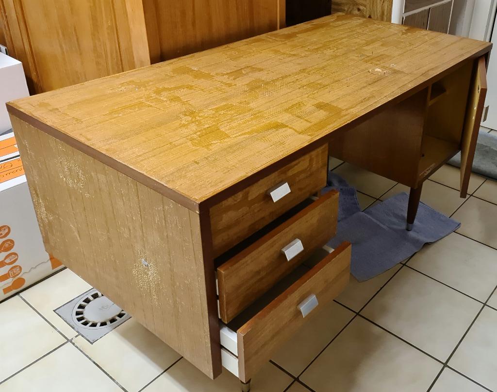 Table de bureau/vintage, Huis en Inrichting, Ophalen, Gebruikt