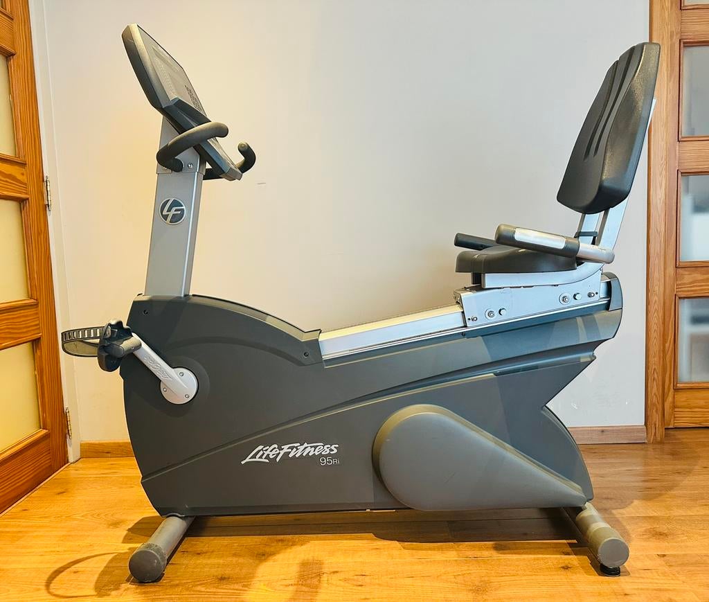 Life Fitness 95Ri – Professionele Ligfiets – Topconditie!, Sport en Fitness, Ligfiets, Ophalen of Verzenden, Zo goed als nieuw