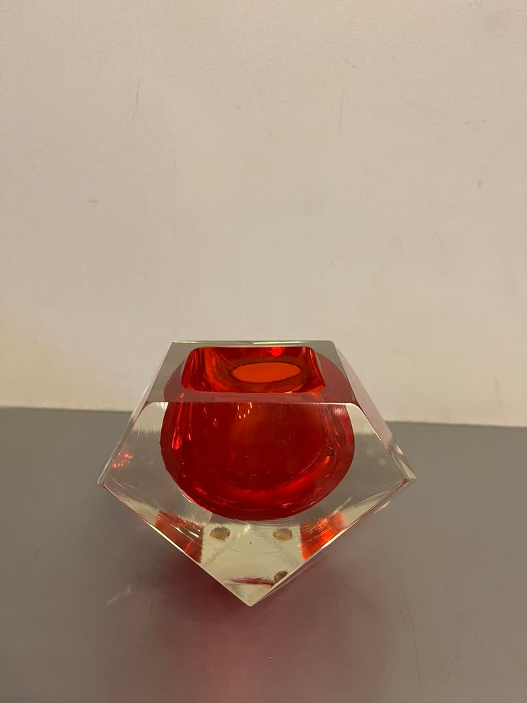 Sommerso diamantvorm, Antiek en Kunst, Ophalen of Verzenden