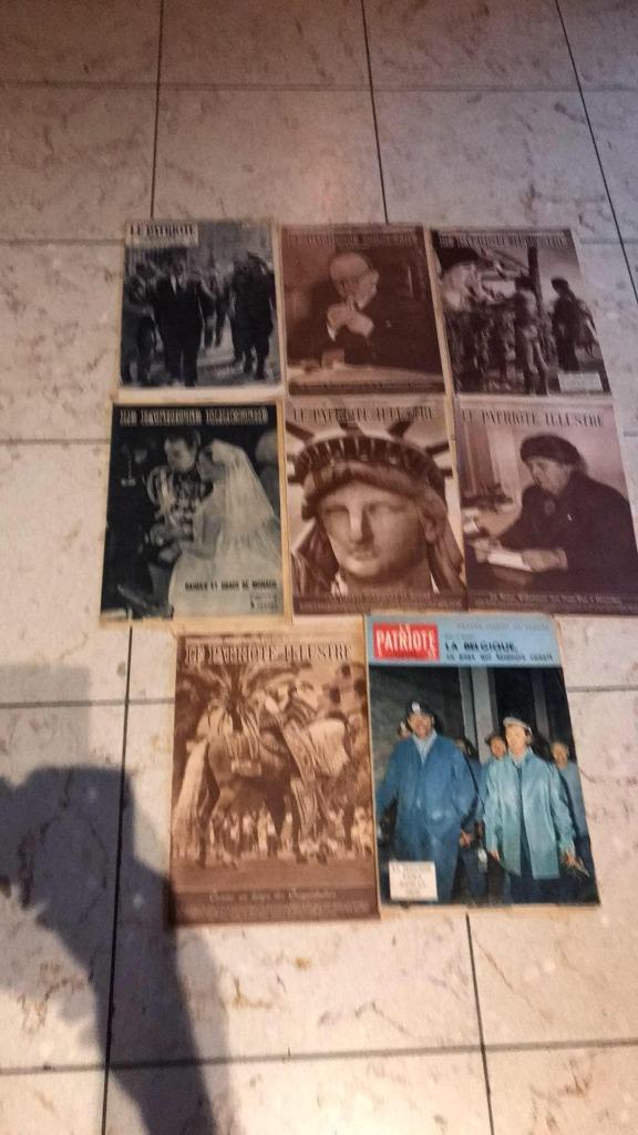 Set van 8 geïllustreerde Patriotte-tijdschriften, Boeken, Ophalen, Gelezen