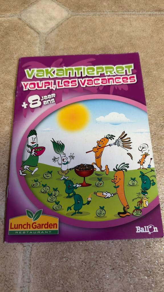 Lunch Garden! Vakantiepret! Uitgever: Ballon! Vanaf 8 Jaar!, Ophalen of Verzenden, Zo goed als nieuw, Ballon, Fictie algemeen