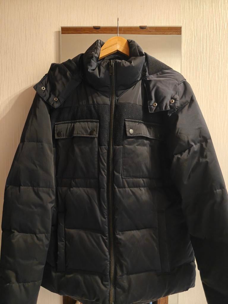 Winterjas met dons (Brice), Kleding | Heren, Blauw, Ophalen of Verzenden, Zo goed als nieuw, Brice