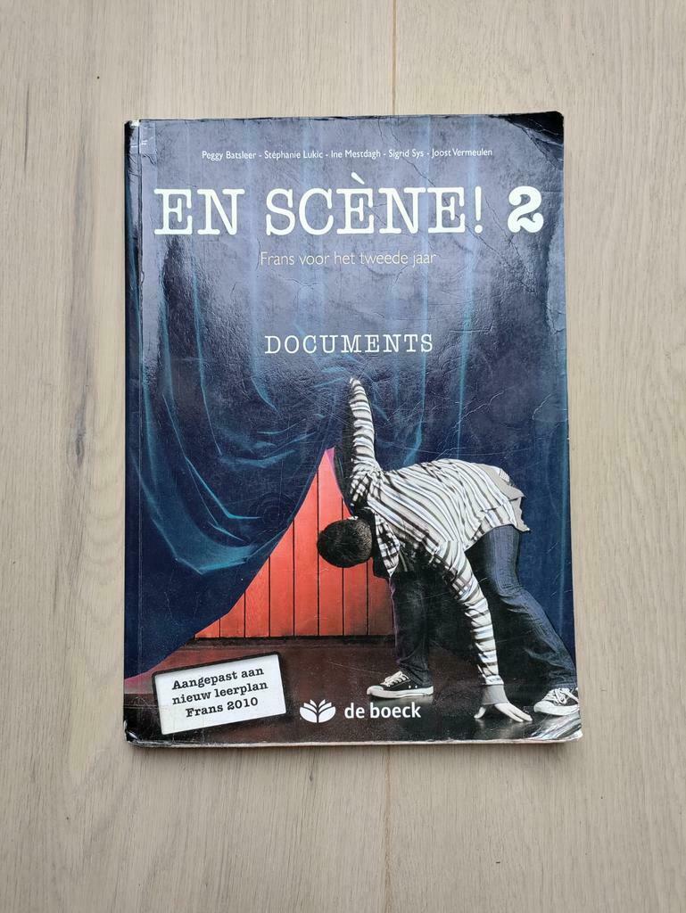 En Scène! 2 - handboek Frans, Boeken, Gelezen, Frans, ASO, Ophalen of Verzenden