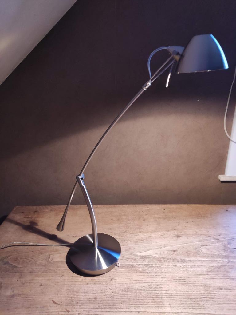 Massive burolamp chromé, Enlèvement, Utilisé