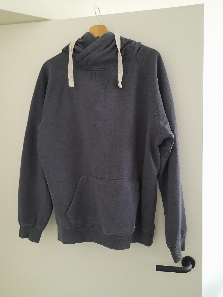 Trui met kap, donker - Blend, maat Large, Maat 52/54 (L), Blend, Bruin, Ophalen of Verzenden