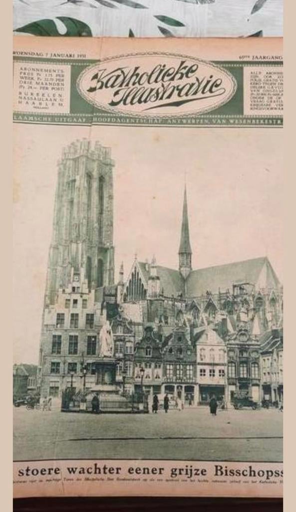 Antiek boek katholieke illustratie, Ophalen of Verzenden
