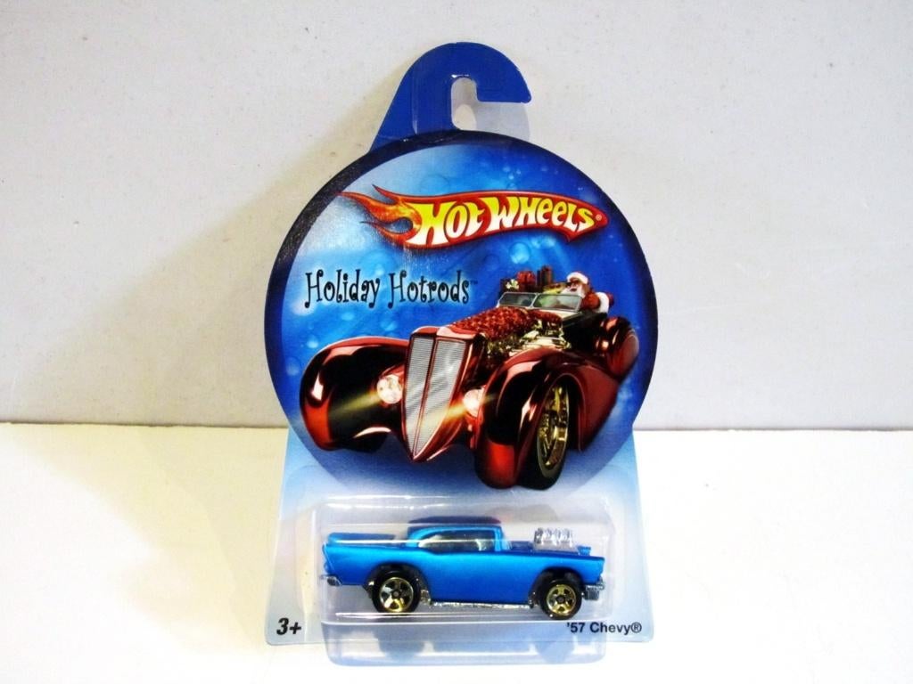 '57 Chevy Bel Air "Holiday Hotrods” Hot Wheels (2006), Hobby en Vrije tijd, Modelauto's | Overige schalen, Zo goed als nieuw, Auto