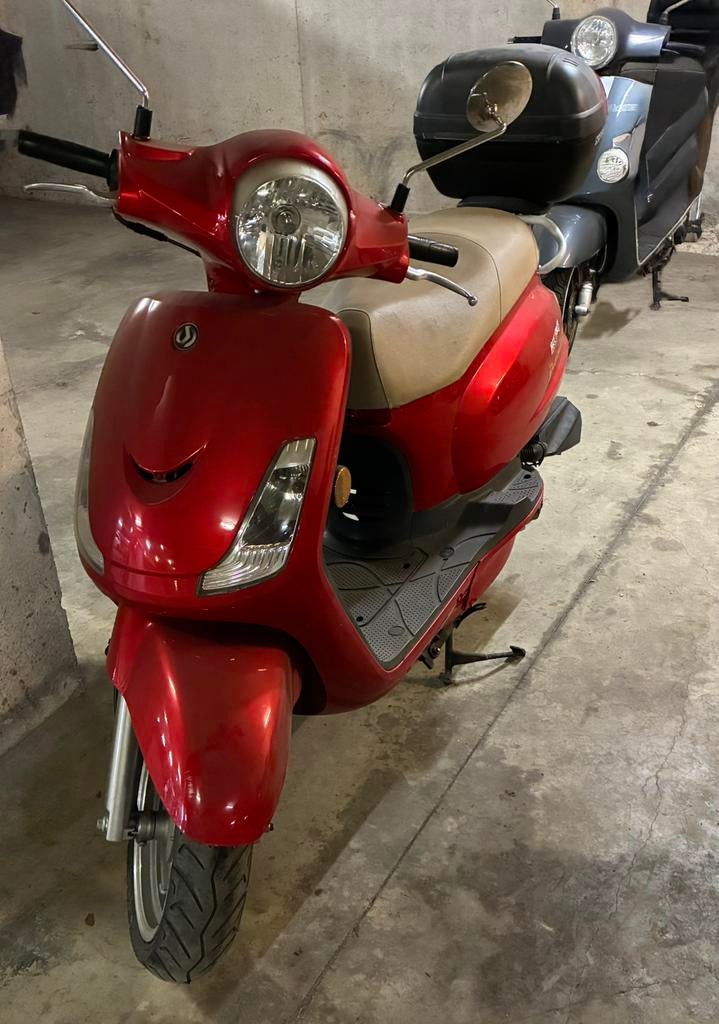 Sym fiddler50 cc, SYM, Comme neuf, Enlèvement, Essence