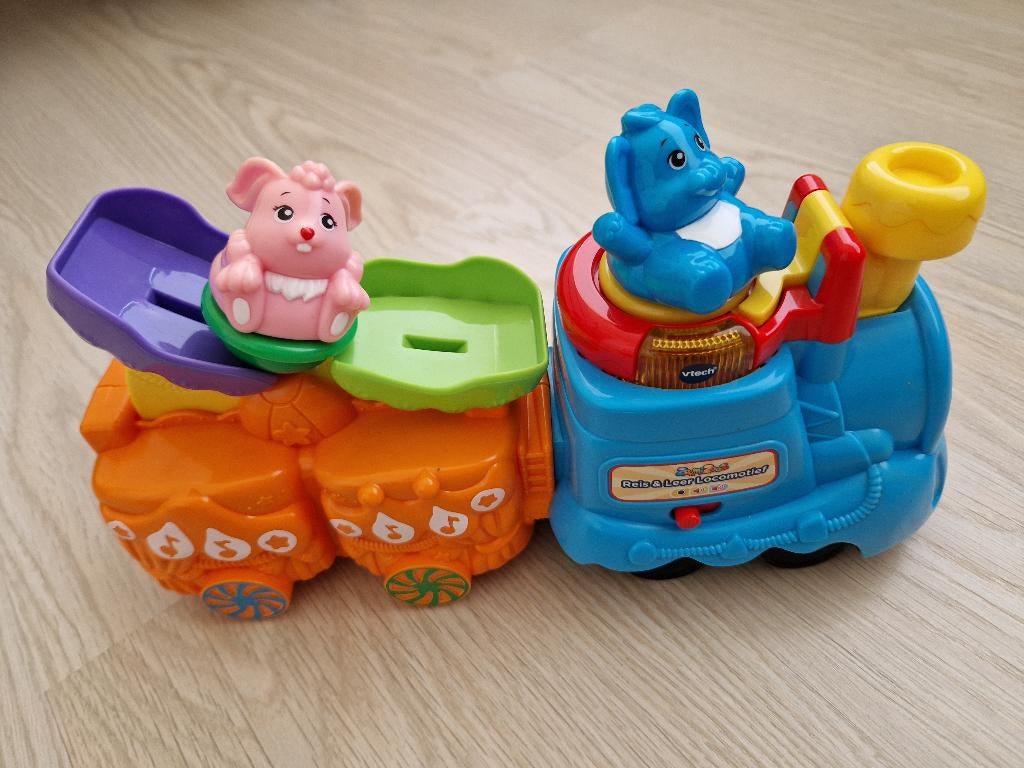 Vtech locomotief, Kinderen en Baby's, Ophalen of Verzenden, Zo goed als nieuw, 2 tot 4 jaar