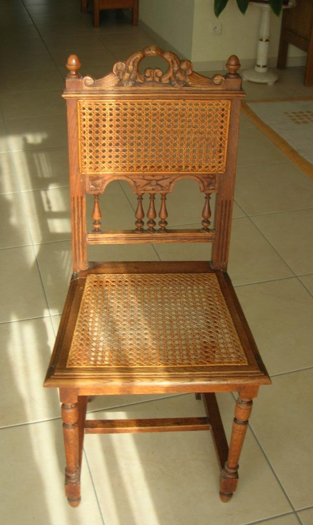 Vintage stoel, Ophalen