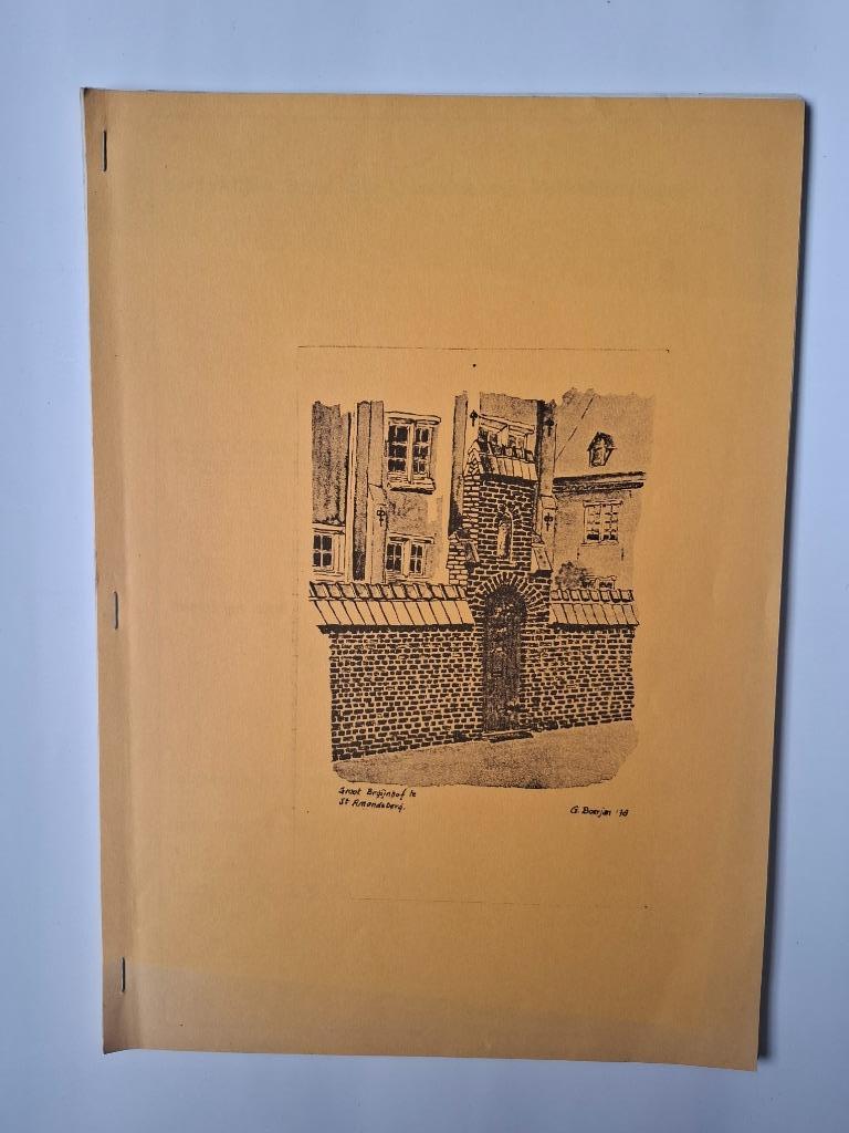 GENT - Begijnhoven, 19e siècle, Enlèvement, Utilisé, Gilbert Boerjan