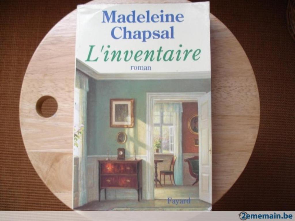 L'inventaire, Madeleine Chapsal, Enlèvement, Utilisé