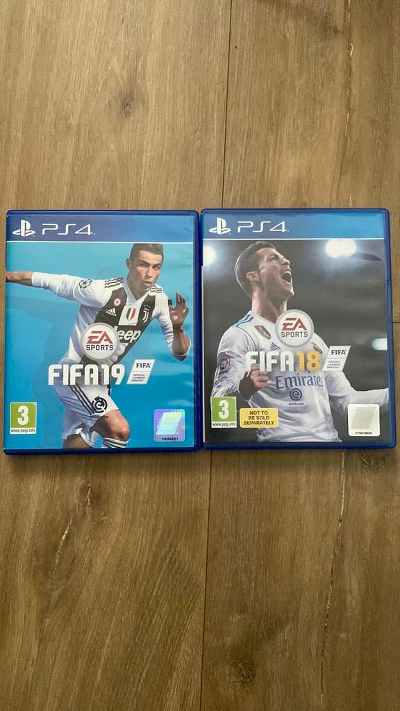 Fifa 18 et fifa 19 PlayStation 4, Online, Ophalen of Verzenden, Zo goed als nieuw, 3 spelers of meer