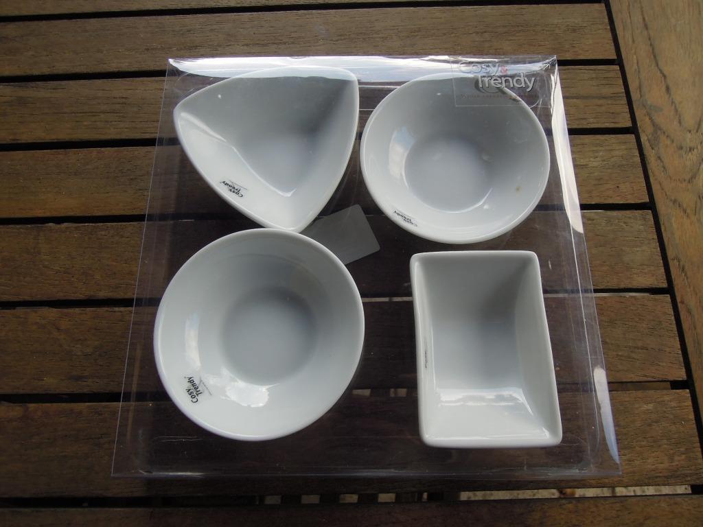 apero bol bol apéritif set de 4 Cosy Trendy neuf, Neuf, Enlèvement ou Envoi, Balance ou Balances, Autres styles