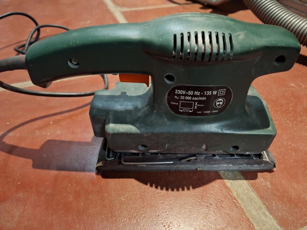 Vlakschuurmachine Gerex, Ophalen, Gebruikt, Boormachine