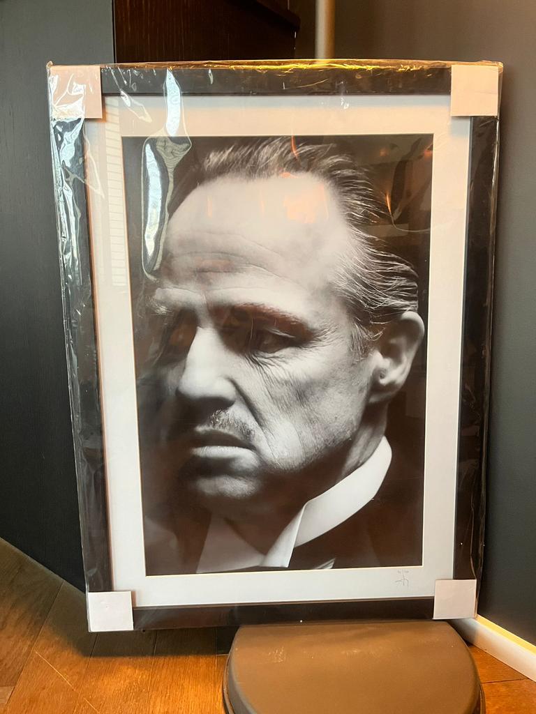 Exclusieve Originele Kunstfoto Marlon Brando, James Bond!, Antiek en Kunst, Kunst | Tekeningen en Fotografie, Ophalen