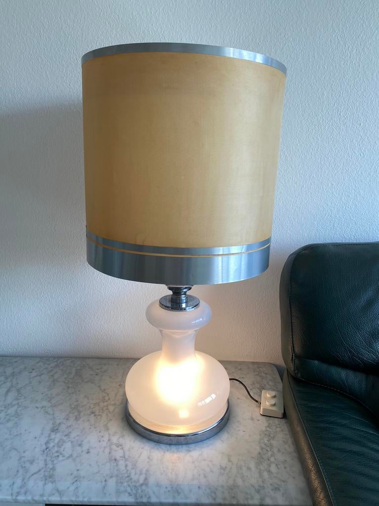 Lamp lampekap vintage, Ophalen