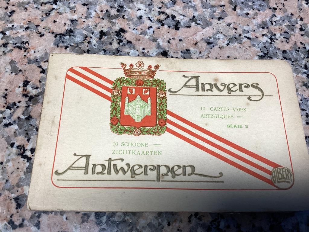Boekje 10 zichtkaarten ANTWERPEN ANVERS serie 3, Verzamelen, Postkaarten | België, Ophalen of Verzenden, 1920 tot 1940, Ongelopen
