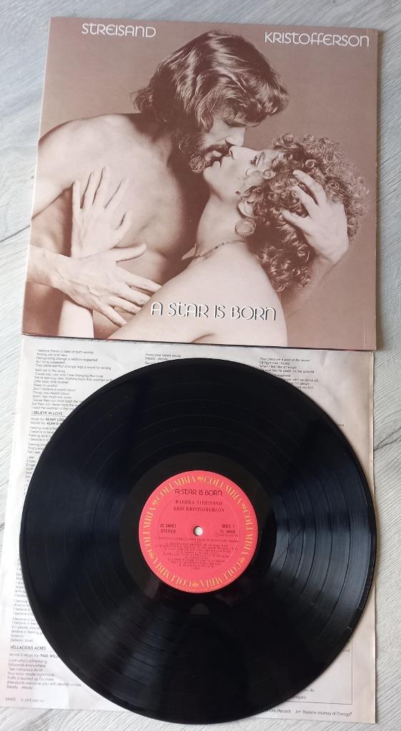 Streisand Kristofferson lp A Star is Born, Ophalen of Verzenden, Gebruikt, 12 inch