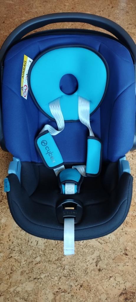 Autostoel Cybex Anton _blue moon inkl. Base fix SL, Ophalen, Zo goed als nieuw, 0 t/m 13 kg