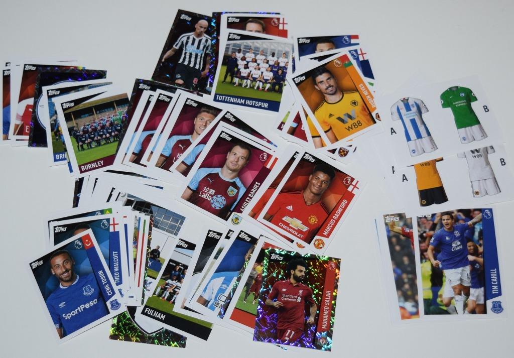 Topps Merlin / Premier League 2019 / Lot 143 stickers, Verzenden, Nieuw, Poster, Plaatje of Sticker