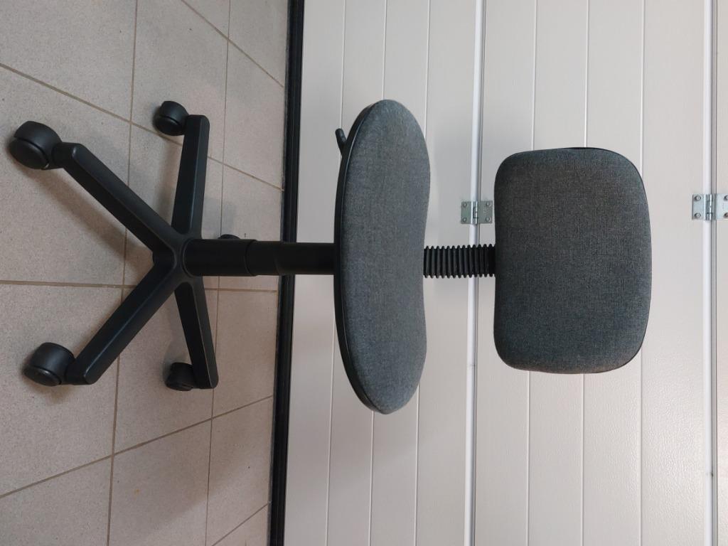 Bureaustoel DRISAG grijs, Gris, Enlèvement, Utilisé, Chaise de bureau