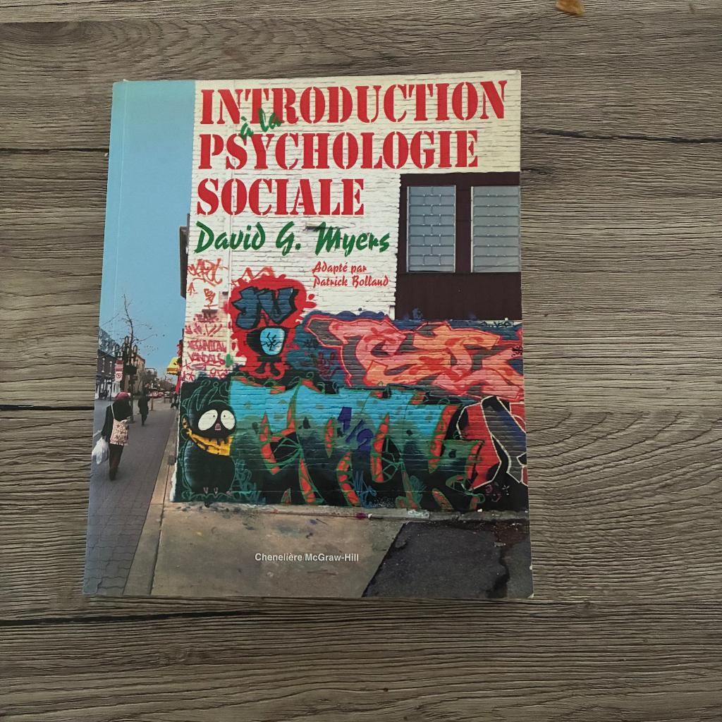 INTRODUCTION PSYCHOLOGIQUE  SOCIALE, Boeken, Ophalen of Verzenden, Zo goed als nieuw