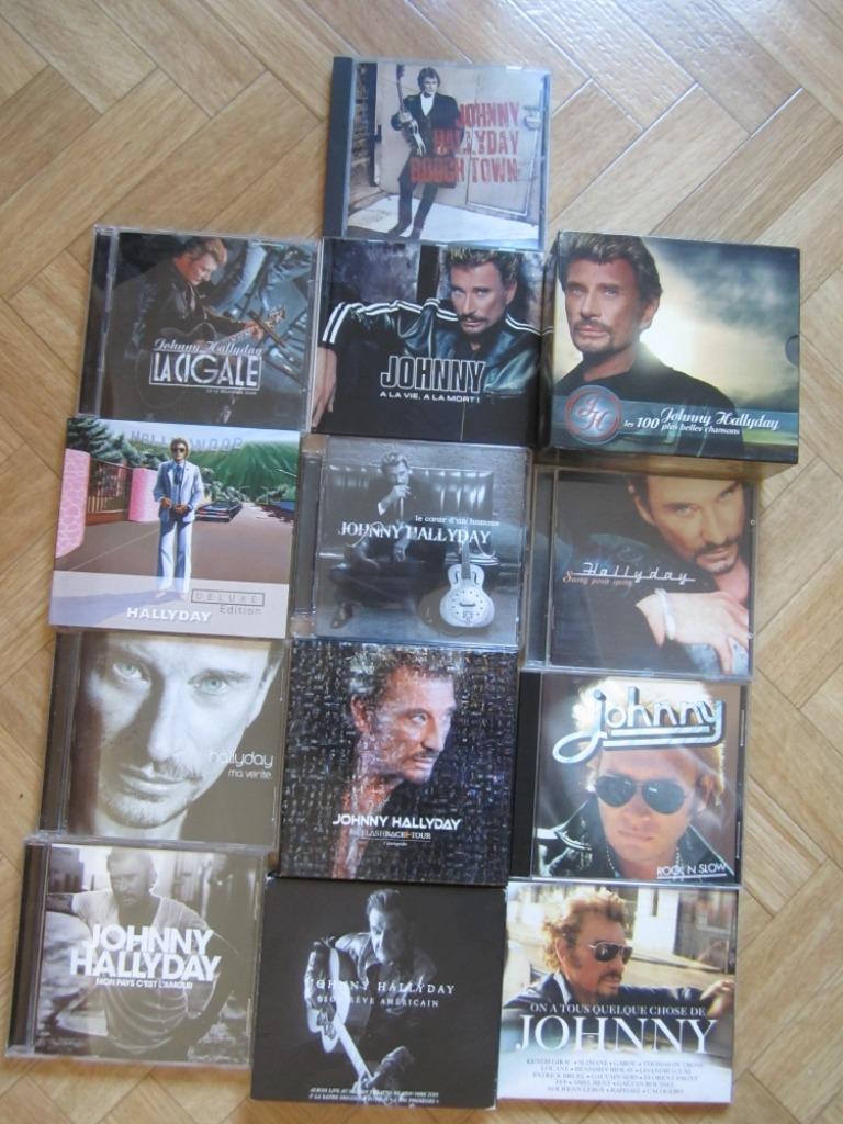 Johnny HALLIDAY lot de 13 CD, albums, coffrets., Enlèvement, Utilisé