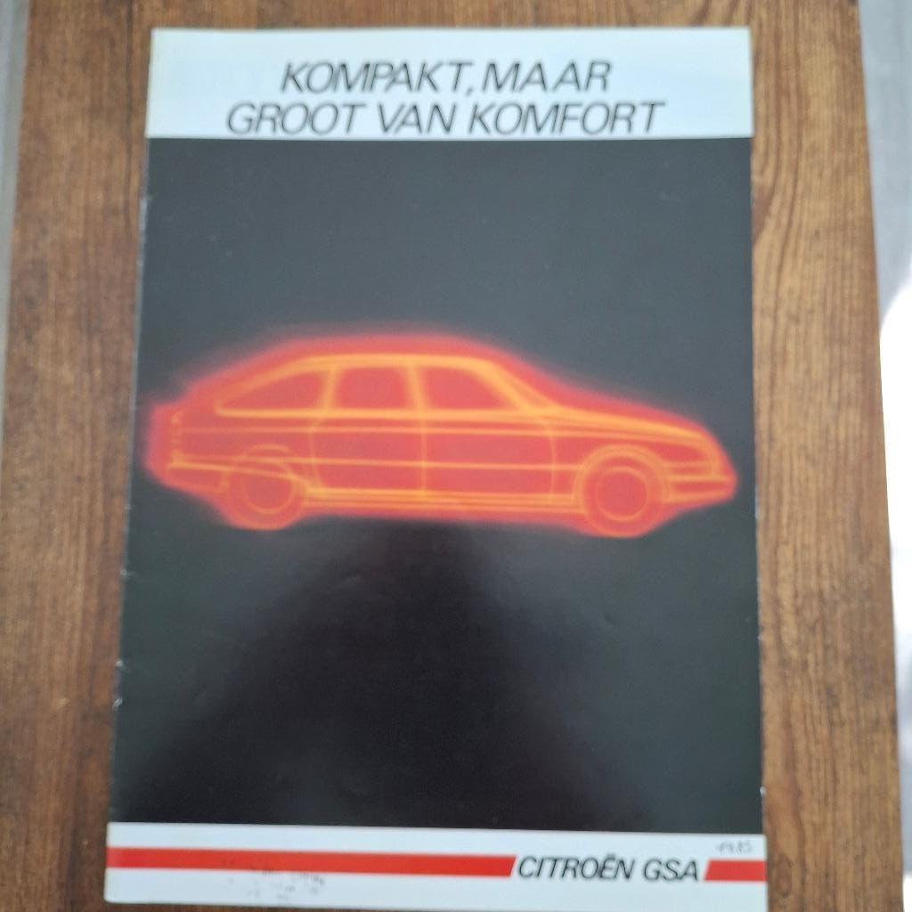 CITROËN  GSA  1985, Ophalen of Verzenden, Nieuw, Citroën
