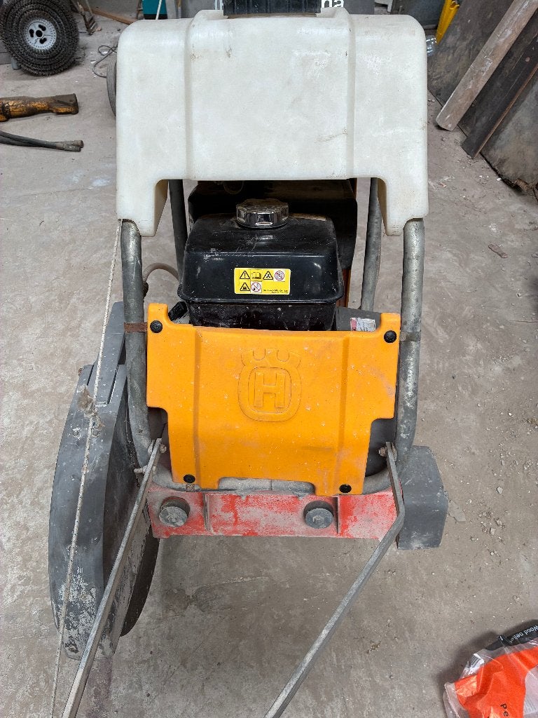 Vloerzaag, Doe-het-zelf en Bouw, Ophalen, Gebruikt, Husqvarna, 70 mm of meer