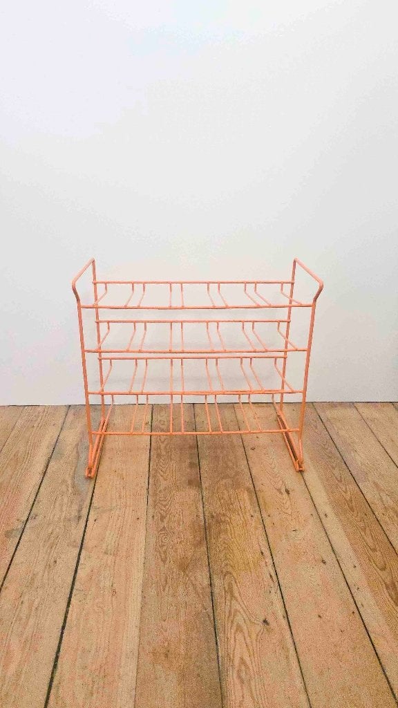 Etagère - porte-bouteille - TOMADO - 20 bouteilles - orange, Enlèvement ou Envoi, Comme neuf, Métal, 15 à 25 bouteilles