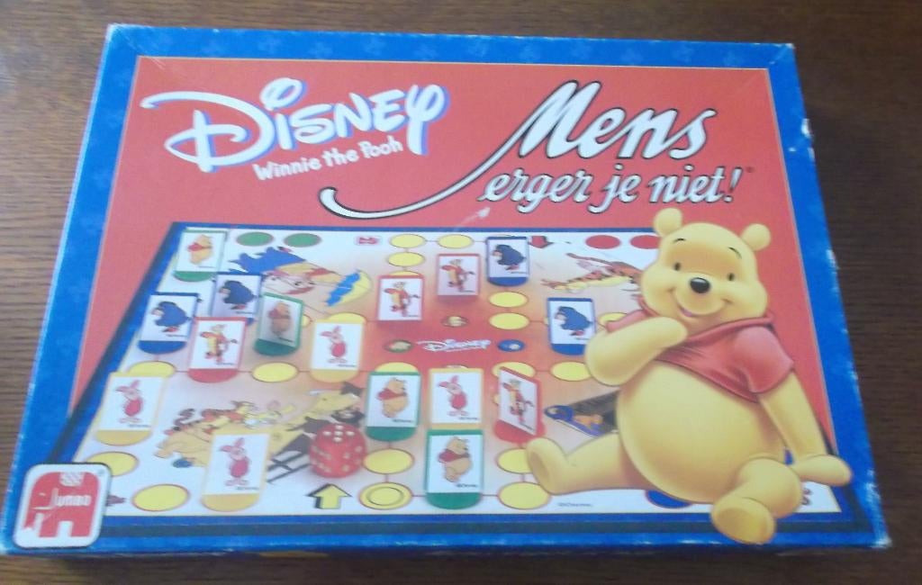 Disney Winnie the Pooh Mens erger je niet / Jumbo, Hobby en Vrije tijd, Gezelschapsspellen | Bordspellen, Een of twee spelers