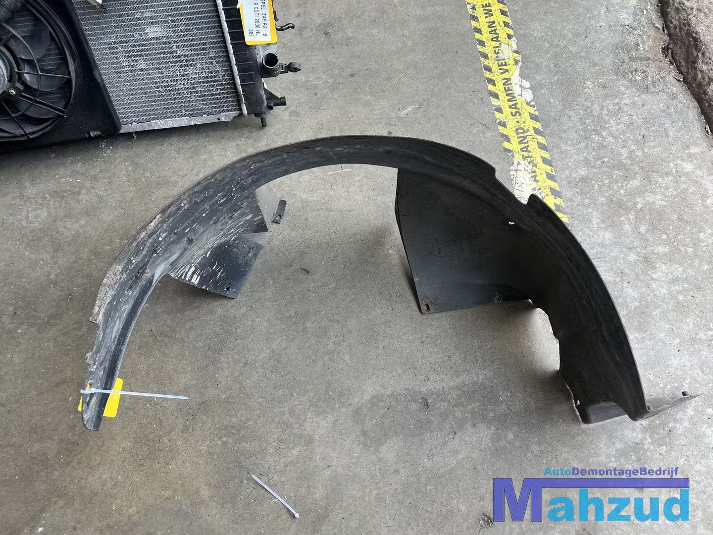 CITROEN BERLINGO rechts voor modderkuip wielkuip 2002-2008, Gebruikt, Citroën, Stellantis N.V., Voor