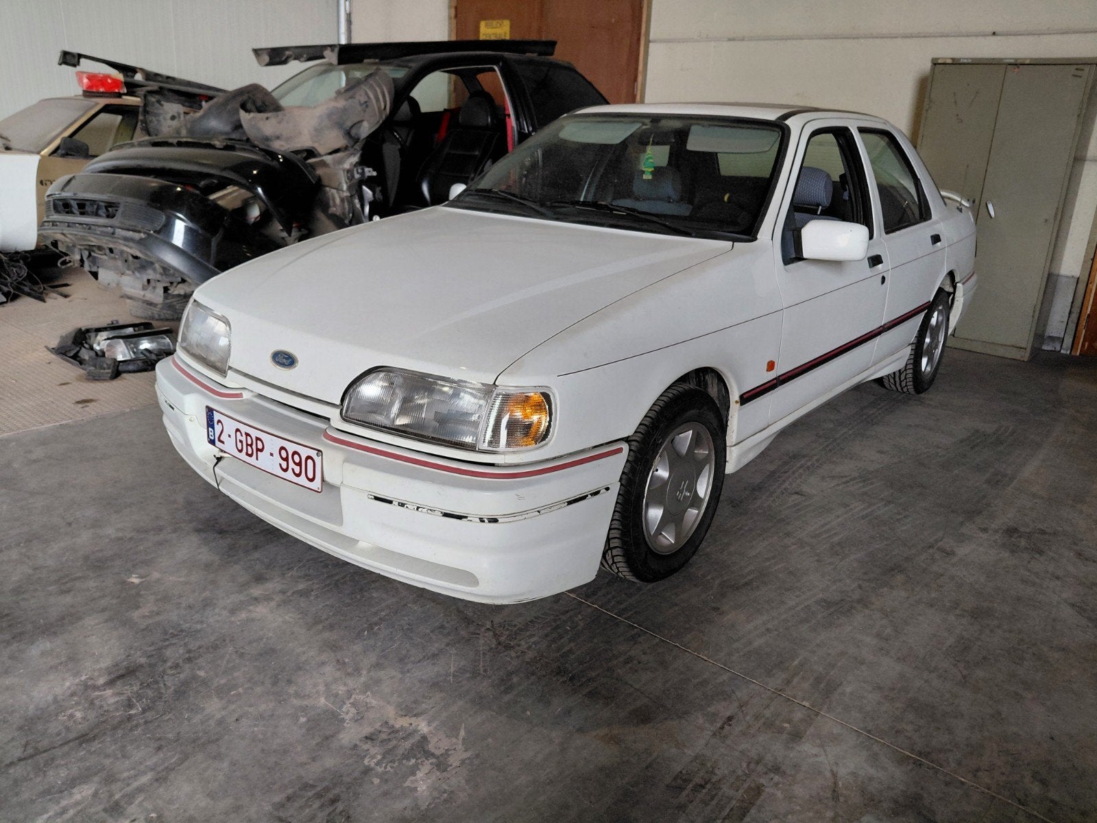 Ford Sierra 2L Pinto, Enlèvement, Ford