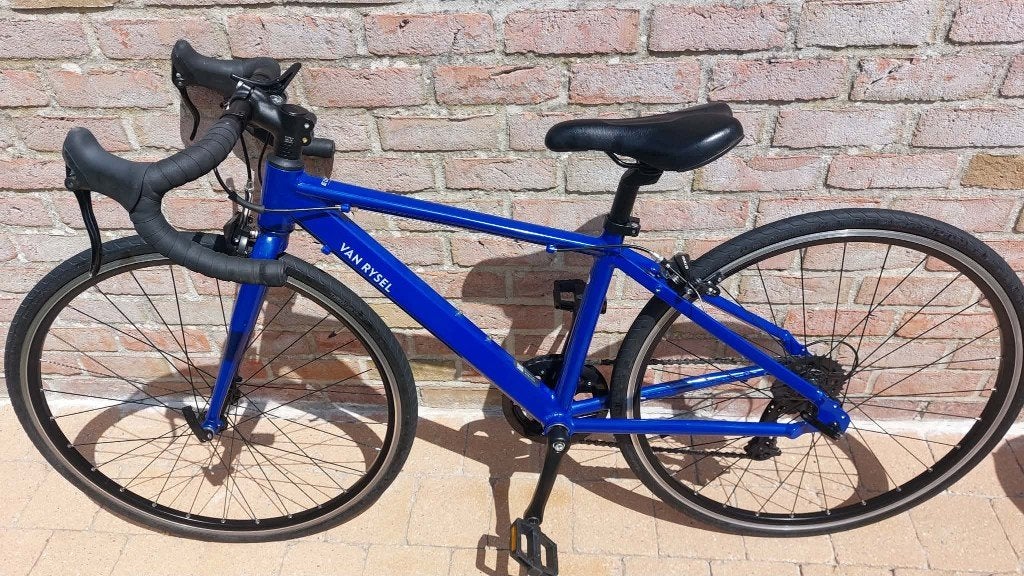 koersfiets / VAN RYSEL kinderracefiets ROAD 100 Blauw 26", Ophalen, Zo goed als nieuw