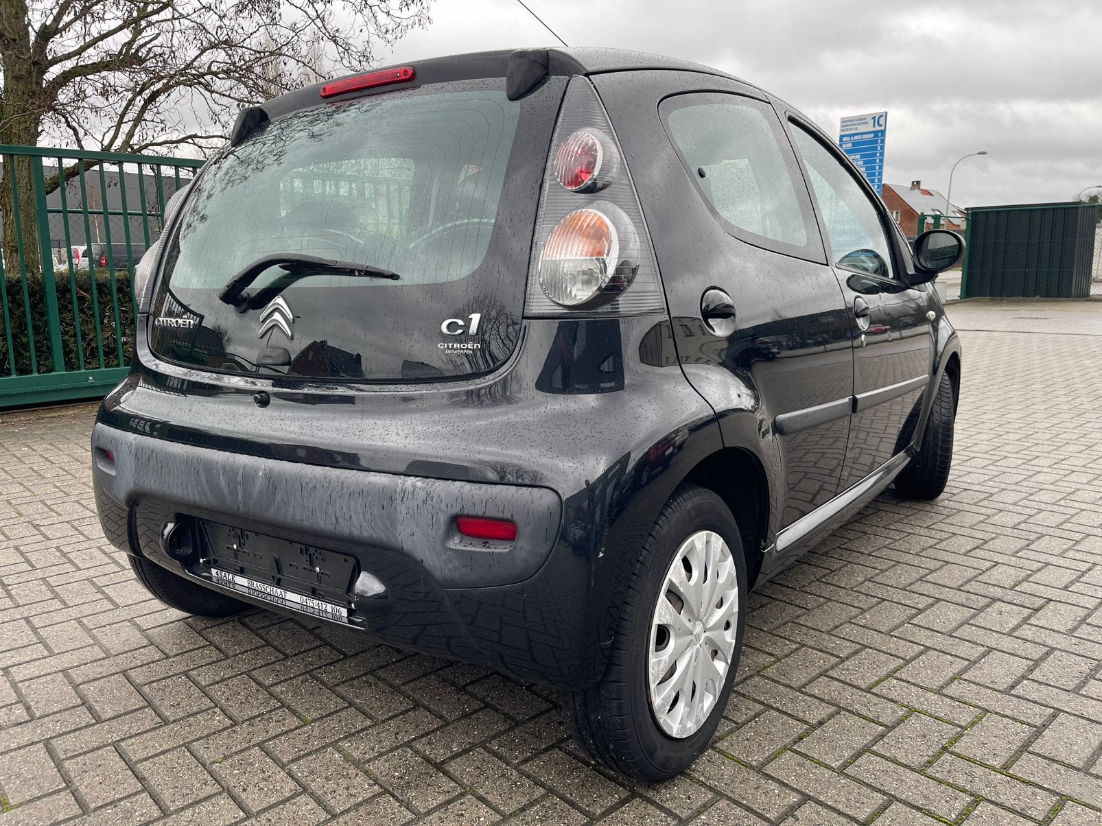 C1 5drs/1.0i/AIRCO!!!!!, Auto's, Citroën, Voorwielaandrijving, Stof, 50 kW, Zwart