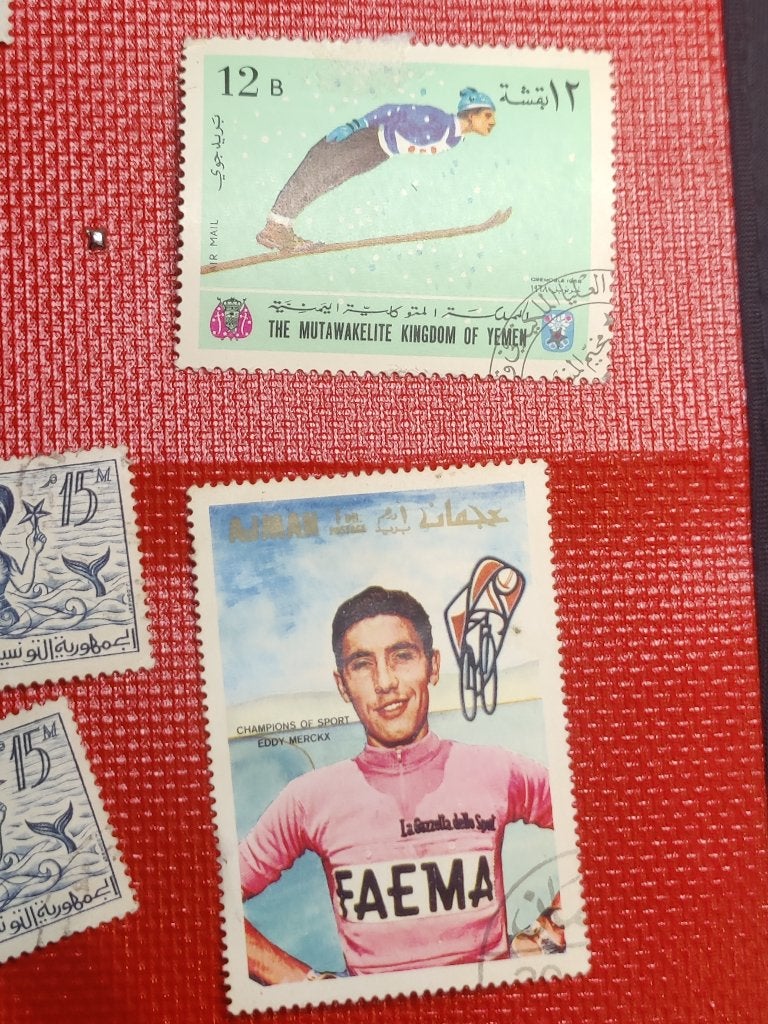 Ancienne collection de timbres du monde – non triée, Collections, Collections complètes & Collections, Enlèvement