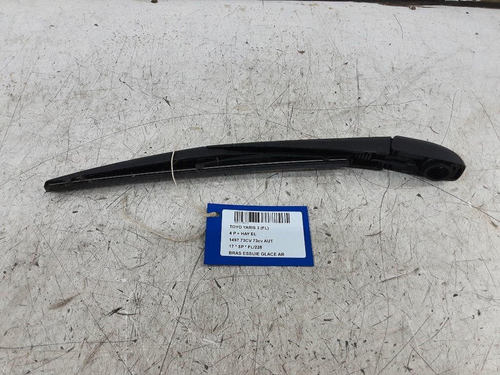 RUITENWISSERARM ACHTER Toyota Yaris III (P13), Gebruikt, Kundenbetreuung@toyota.de, Toyota, Toyota-Allee 2
50858  Köln, DE