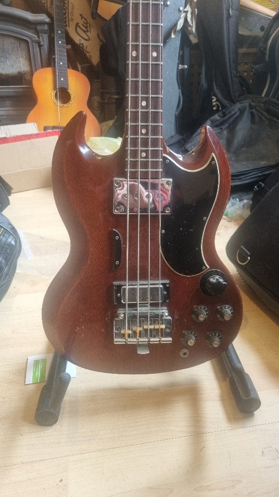 EB3 Gibson 1969 (SG bass), Enlèvement, Utilisé, Électrique
