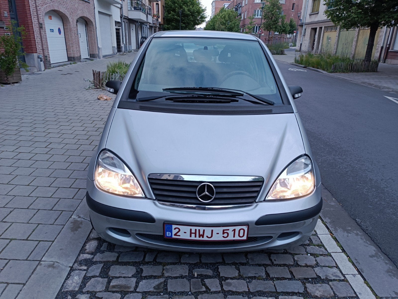 Mercedes klasse A140/AC/Gasence/Euro 4/klaar om te worden ge, Auto's, Mercedes-Benz, Voorwielaandrijving, Zwart, 4 cilinders, Particulier