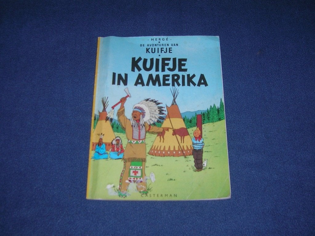 Stripverhaal Kuifje in Amerika 1947, Boeken, Eén stripboek, Ophalen, Hergé