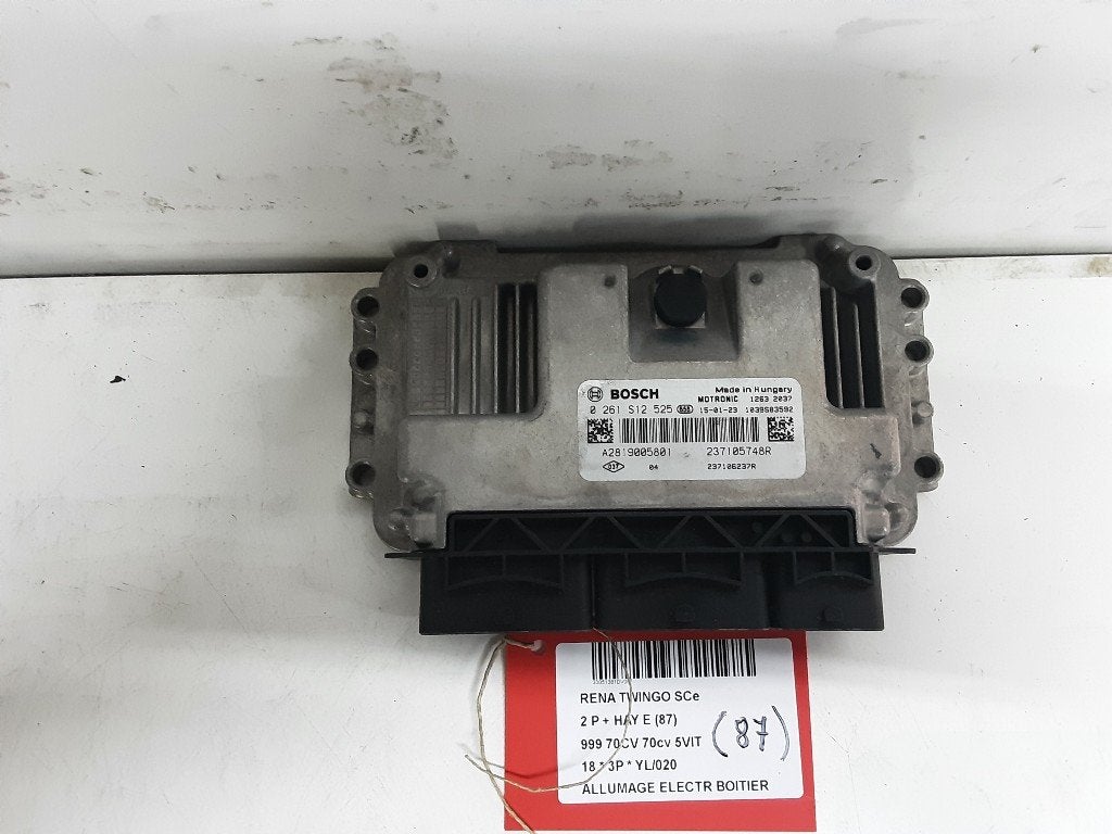 MODULE D ALLUMAGE Renault Twingo III (AH) (237105748R), Renault, Mevr. I. Hauben, Utilisé, Rue de l'Espoir 34 34
4030  GRIVEGNÉE, BE