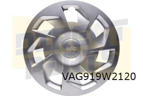 Seat Mii (4/12-11/13) wieldeksel 14" "basis" (1ZX zilver) Or, -, Verzenden, -, Nieuw