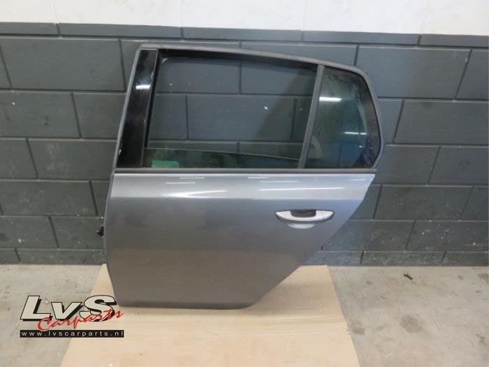 Portière 4portes arrière gauche d'un Volkswagen Golf (LD7R, Volkswagen, -, 3 mois de garantie, Utilisé