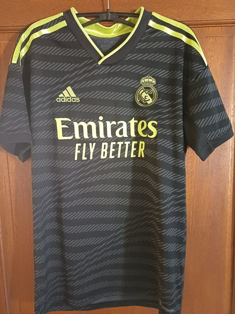 Maillot Real Madrid Third 2022/2023 - Adidas Authentique S, Taille S, Envoi, Comme neuf, Maillot