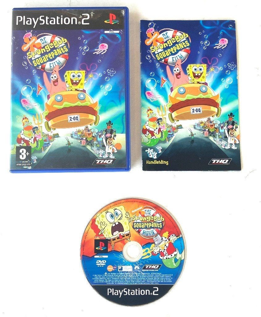 SPONGEBOB De film (Playstation 2)., Ophalen of Verzenden, Gebruikt
