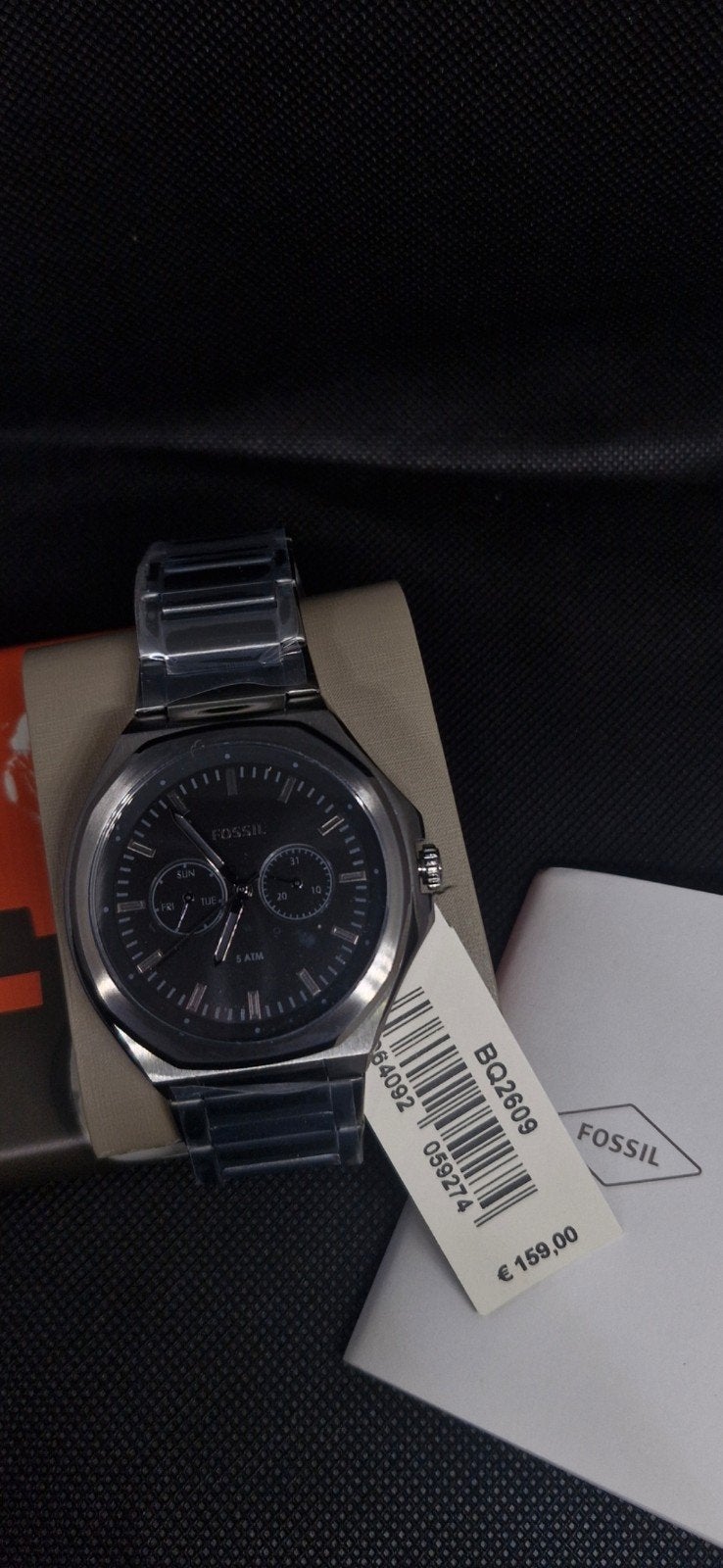 Montre Fossil BQ2609 – Neuve – 100 €, Handtassen en Accessoires, Horloges | Heren, Ophalen of Verzenden