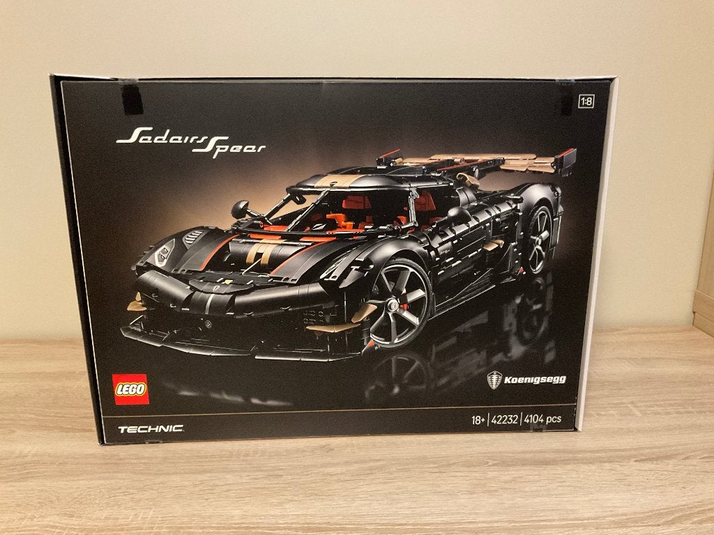 Lego 42232 - La mégacar Spear de Technic Koenigsegg Sadair, Neuf, Enlèvement ou Envoi, Lego, Ensemble complet