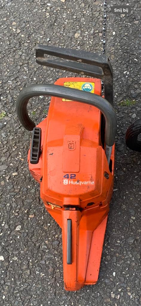 Husqvarna 42, Tuin en Terras, Ophalen of Verzenden, Zo goed als nieuw